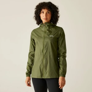 Regatta Regatta Damska kurtka wiosenna kieszonkowa Pack It III Zielony, Rozmiar: