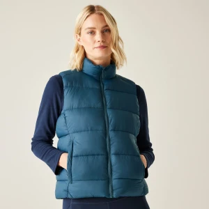 Regatta Regatta Kamizelka damska dwustronna Yewbank Niebieski, Rozmiar: