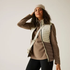 Regatta Regatta Kamizelka damska hybrydowa Leedre Brązowy, Rozmiar: