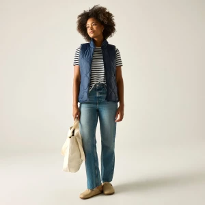 Regatta Regatta Kamizelka damska pikowana Carlotte Niebieski, Rozmiar: