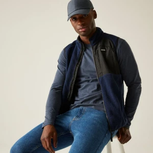 Regatta Regatta Kamizelka męska polarowa Frankie Borg Niebieski, Rozmiar: