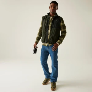 Regatta Regatta Kamizelka męska polarowa Frankie Borg Zielony, Rozmiar: