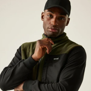 Regatta Regatta Kamizelka męska polarowa Frankie Zielony, Rozmiar: