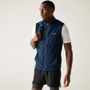 Regatta Regatta Kamizelka męska polarowa Tobias Niebieski, Rozmiar: