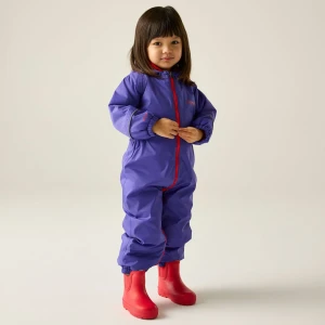 Regatta Regatta Kombinezon dziecięcy ocieplany Splosh III Fioletowy, Rozmiar: