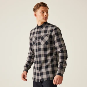 Regatta Regatta Koszula męska Lance Czarny, Rozmiar: