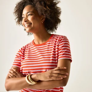 Regatta Regatta Koszulka damska Bayletta Czerwony, Rozmiar: