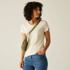 Regatta Regatta Koszulka damska Elkie V-Neck Biały, Rozmiar: