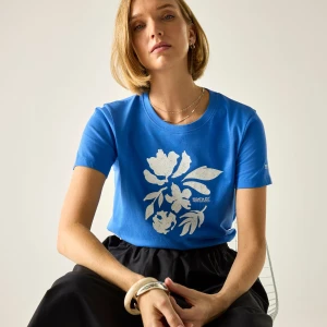 Regatta Regatta Koszulka damska Filandra VX Niebieski, Rozmiar: