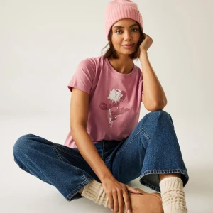 Regatta Regatta Koszulka damska Filandra VX Różowy, Rozmiar: