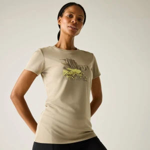 Regatta Regatta Koszulka damska Fingal Brązowy, Rozmiar: