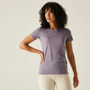 Regatta Regatta Koszulka damska Fingal Edition Fioletowy, Rozmiar: