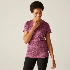 Regatta Regatta Koszulka damska Fingal Edition Różowy, Rozmiar: