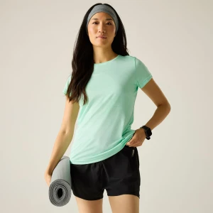 Regatta Regatta Koszulka damska Fingal Edition Zielony, Rozmiar: