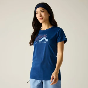 Regatta Regatta Koszulka damska Fingal Niebieski, Rozmiar: