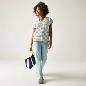 Regatta Regatta Koszulka damska Lorana Biały, Rozmiar: