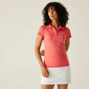 Regatta Regatta Koszulka damska polo Maverick V Różowy, Rozmiar: