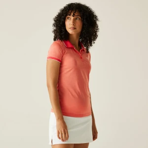 Regatta Regatta Koszulka damska polo Remex II Różowy, Rozmiar: