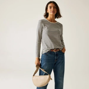 Regatta Regatta Koszulka damska z długim rękawem Federica Beżowe, Rozmiar: