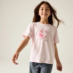 Regatta Regatta Koszulka dziecięca Aria Różowy, Rozmiar: