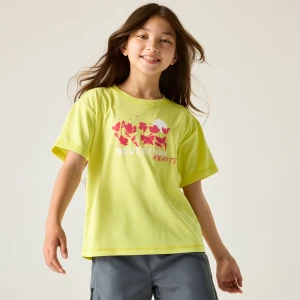 Regatta Regatta Koszulka dziecięca Aria Żółty, Rozmiar: