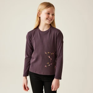 Regatta Regatta Koszulka dziecięca Wenbie III Fioletowy, Rozmiar: