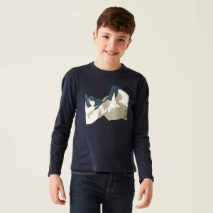 Regatta Regatta Koszulka dziecięca Wenbie III Niebieski, Rozmiar: