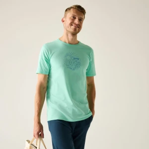 Regatta Regatta Koszulka męska Cline IX Zielony, Rozmiar: