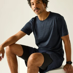 Regatta Regatta Koszulka męska Fingal Edition Niebieski, Rozmiar: