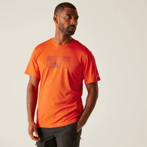Regatta Regatta Koszulka męska Fingal IX Pomarańczowy, Rozmiar: