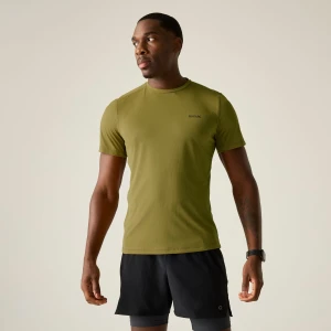 Regatta Regatta Koszulka męska Mindo przeciw insektom Brązowy, Rozmiar: