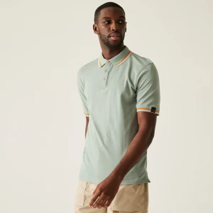 Regatta Regatta Koszulka męska polo Adryan Szary, Rozmiar: