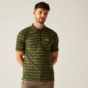 Regatta Regatta Koszulka męska polo Kildra Czarny, Rozmiar: