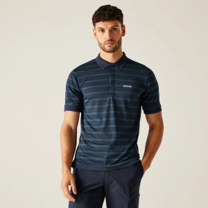 Regatta   Koszulka męska polo Kildra Niebieski, Rozmiar: