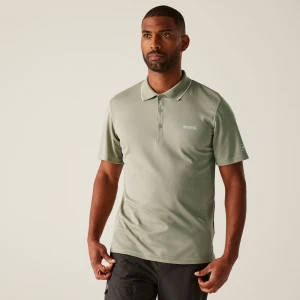 Regatta Regatta Koszulka męska polo Maverik V Beżowe, Rozmiar: