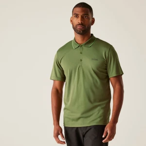 Regatta Regatta Koszulka męska polo Maverik V Zielony, Rozmiar: