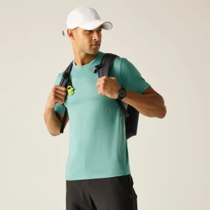 Regatta Regatta Koszulka męska Virda Niebieski, Rozmiar: