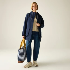 Regatta Regatta Kurtka damska przeciwdeszczowa z membraną Norana Niebieski, Rozmiar: