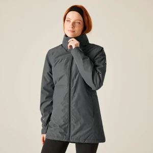 Regatta   Kurtka damska przejściowa ocieplana przeciwdeszczowa Tamlin Szary, Rozmiar: