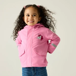 Regatta Regatta Kurtka dziecięca Animal Rainy Day Różowy, Rozmiar: