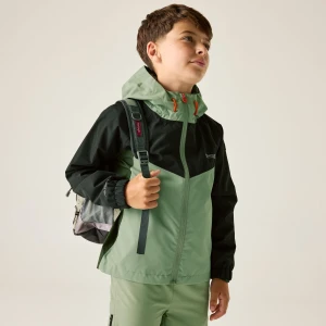 Regatta Regatta Kurtka dziecięca przeciwdeszczowa z membraną Hanleigh Zielony, Rozmiar: