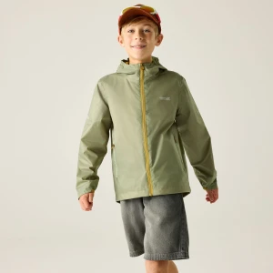 Regatta Regatta Kurtka dziecięca przeciwdeszczowa z membraną Lever Zielony, Rozmiar: