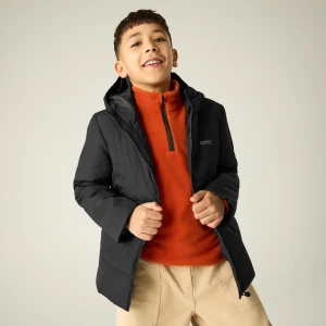 Regatta Regatta Kurtka dziecięca zimowa Halkner Czarny, Rozmiar: