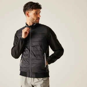 Regatta Regatta Kurtka hybrydowa męska Brennon Czarny, Rozmiar: