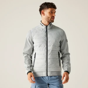 Regatta Regatta Kurtka hybrydowa męska Brennon Szary, Rozmiar: