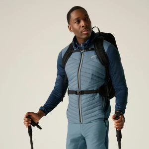 Regatta Regatta Kurtka męska hybrydowa Andreson Marl Niebieski, Rozmiar: