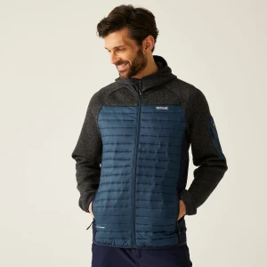 Regatta Regatta Kurtka męska hybrydowa Newhill Niebieski, Rozmiar: