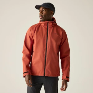 Regatta Regatta Kurtka męska przeciwdeszczowa Oakhowe Czerwony, Rozmiar: