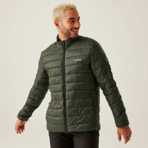 Regatta Regatta Kurtka męska przejściowa ocieplana pikowana Marizion Zielony, Rozmiar: