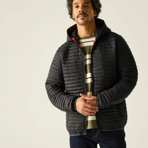 Regatta Regatta Kurtka męska przejściowa Rigain Czarny, Rozmiar: